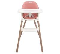 Graco Presti Chaise haute 3 en 1 (6 mois à environ 27,3 kg/6 ans), légère à 4,75 kg, pliable compacte, facilement portable, 3 modes différents pour la longévité, rose poudré