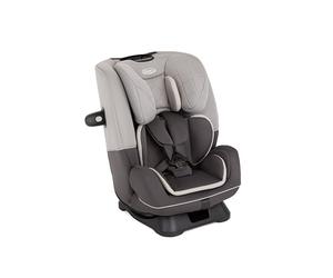 Graco Slimfit R129, Siège-Auto Convertible 2-en-1, de 40 À 145 Cm (De La Naissance Jusqu'À Environ 12 Ans), Siège Enfant Dos À La Route et Face À La Route, Gris, Iron