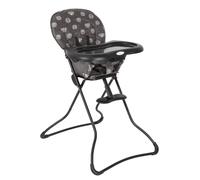 Graco Snack N' Stow Chaise haute pliable compacte, légère avec seulement 5,4 kg et pliage autonome, Sleepy Heads Fashion