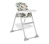 Graco SnackEase, chaise haute à pliage rapide, de 6 mois à environ 3 ans (max. 15 kg), léger, lavable, pliage rapide d'une seule main, multicolore, Organza