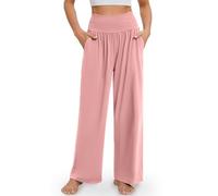 Gracyoga 90-yp157-lightpink-l Pantalon Pyjama, A-Rose, L Femmes