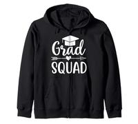 Grad Squad Joyeuse Fête du Dernier Jour d'école Sweat à Capuche
