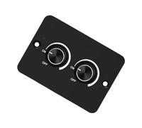 Gradateur LED À Double Commande 60W Ne Conçoit Pas De Scintillement Sans Petits Interrupteurs 12V 2 Gangs Pour Usage Automobile Pwm Led