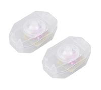 Gradateur LED en plastique robuste, 2 pièces, conceptions réglables à commande rotative pour lumière 220V 230V, configurations simples, variateur de lampe LED