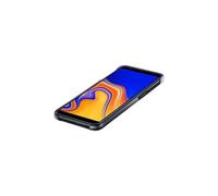 Samsung Coque Rigide pour Galaxy J6+ Noir/Transparente