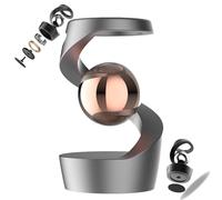 Graddi Kinetic Dream,Gravity-Defying Spin & Calming Optical Illusion, Crafted in Metal, Soothing & Long-Lasting Rotation, Quiet, Dynamic Smooth Beauty, Relax Your Mind, for Office and Room (#F)