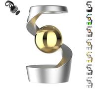 Graddi Kinetic Dream, Gravity-Defying Spin & Calming Optical Illusion, Kinetic Desk Sculpture Toys, Desk Toys for Office, Crafted in Metal, Relax Your Mind, for Offices Room (E)