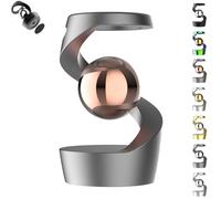 Graddi Kinetic Dream, Gravity-Defying Spin & Calming Optical Illusion, Kinetic Desk Sculpture Toys, Desk Toys for Office, Crafted in Metal, Relax Your Mind, for Offices Room (F)