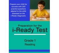 Grade 1 i-Ready Reading Diagnostic Practice - 320 Problems to Prepare for the i-Ready Assessment