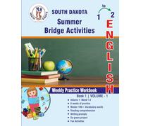 GRADE 1 TO 2 : SOUTH DAKOTA Summer English Bridge Activities