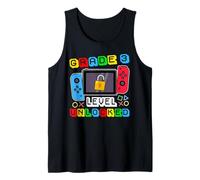 Grade 3 Level Unlocked Gamer Back to School Boy Débardeur
