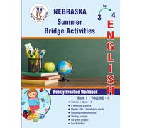 GRADE 3 TO 4 : NEBRASKA Summer English Bridge Activities