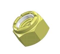 Grade 8 Nylon-insert hexagonale Ecrous à encoches, 1/10,2 cm -20 - (lot de 100)