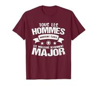 Grade major cadeau drôle militaire armée T-Shirt
