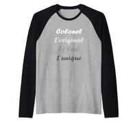 Grade Militaire Colonel L'original Le Vrai L'unique Colonel Manche Raglan