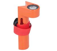 Grade Rod Level | Adjustable Vial with 40 Min Sensitivity for 1-1.25in Rods | Aluminum Build with Guard Case | Lightweight for Home/Factory Use