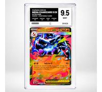 Graded Pokémon Card Mega Charizard X EX/メガリザードンX 013/094 - Phantasmal Flames - Grade 9.5 Mint - English Version - Pure Grading Slab