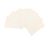 GRADENEVE 15 Intercalaires de Classeur A5 en Papier Blanc Onglets Écrits, Séparateurs pour Organiser Cahier Classeur et Planning Personnel