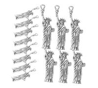 GRADENEVE 20 pièces Breloques Pendentifs Statue Liberté Vintage Alliage Antique pour Création de Bijoux DIY
