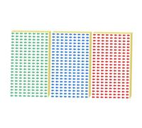 GRADENEVE 240 Pièces Étiquettes Fléchées Autocollantes de Différentes Couleurs en Papier Synthétique Forte Adhérence pour Indication Directionnelle et Usage Polyvalent en Bureau ou