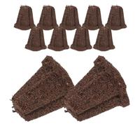 GRADENEVE 30 Pièces Blocs de Semis pour Culture Hydroponique Fibre de Coco | Tourbe, Aération et Rétention D’eau, pour Bouturage et Multiplication des Plantes