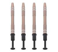 GRADENEVE 4 Pièces Pince Précision Griffes pour Puces Ic Extracteur Assisté pour Bijoux et Composants Électroniques Prise Précise de Petites et Vis Outil Polyvalent de Ramassage