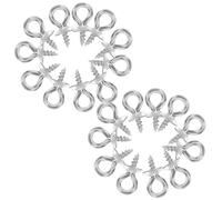GRADENEVE 50pcs Épingles à Œil en Acier Inoxydable Résistantes la Rouille, Faciles à Utiliser, Fabrication de Bijoux DIY Création de Boucles D'oreilles