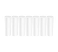 GRADENEVE 7 Pièces Cylindres Mousse Polystyrène Solide Forme Cylindrique Blanche pour Garçon Fille Matériel DIY Créatif et Décoratif pour Bricolage et Éducation Précoce