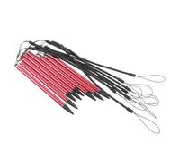 GRADENEVE 8 Pièces Stylet à Écran Tactile Haute Précision avec Pointe Fine et Cordon en Spirale Anti-Perte pour Dessin et Écriture sur Tablette et Smartphone
