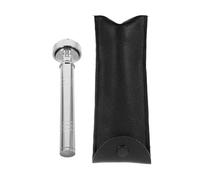 GRADENEVE Arroseur de Bouteille d'eau Bénite Chrétienne Portable en Métal Argenté, Flacon Distributeur d'eau Bénite avec Vaporisateur pour Rites Religieux et Cérémonies Catholiques