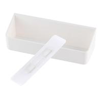 GRADENEVE Boîte Murale Multifonction en Hips Blanc, Étagère Petite pour Salle de Bain Cuisine, Capacité de Charge Forte, Gain de Place pour Rangement Porte ou Armoire