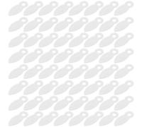 GRADENEVE Boucle de Cadre Photo en Plastique Blanc, Lot de 2000 Pièces, Fixation Arrière Stable et Facile à Installer pour Cadres Photos, pour Atelier de Bricolage