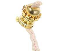 GRADENEVE Brûleur de Lampe à Pétrole avec Mèche de Rechange Pratique et Solide Vintage en Alliage D'aluminium pour Propre Lampe à Huile Rétro