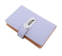 GRADENEVE Carnet de Planification Budgétaire Design Étanche avec Cadenas Classeur de Planification Budgétaire Grosse Capacité, Pourpre Insertion Double Face, Usage Maison