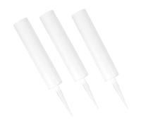 GRADENEVE Cartouche Vide pour Pistolet 3pcs en Plastique Réutilisable 300ml, Tube de Mastic Vide Facile à Utiliser pour Application de Couleurs et Sable Époxy