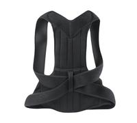 GRADENEVE Ceinture Correctrice de Posture Ajustable en Polyester Confortable pour Adultes, Soutien Dorsal pour Dos et Épaules, Usage Quotidien