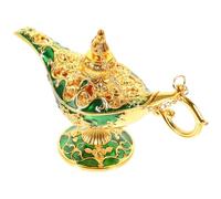 GRADENEVE Décoration Vintage Lampe des Mille Une Nuits en Alliage de Zinc, Ornement D'affichage Créatif pour Mariage et Fête, Style Rétro Chic Unique pour Maison