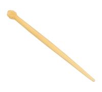 GRADENEVE Élégant Bâtonnet à Cheveux en Corne de Mouton Naturel Kaki, Accessoire Coiffure Délicat pour Femmes, pour Voyage et Fête