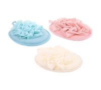 GRADENEVE Ensemble de serviettes de bain 3 pièces avec fibres durables, autonettoyantes, idéal pour massage et soins corporels, usage maison et voyage