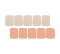 GRADENEVE Éponges à Maquillage Douces Peau et Confortables Blanches Carrées Lot de 10 en Éponge Synthétique pour Usage à Domicile et Salons de Beauté
