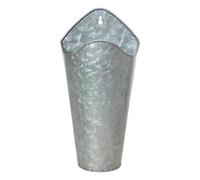 GRADENEVE Jardinière Murale et Joint Fin en Fer Argenté pour Pot de Fleurs Surface Lisse Décoration Intérieure pour Fleurs en Pot