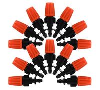 GRADENEVE Lot de 20 Émetteurs Goutte à Goutte en Plastique pour Système D'irrigation de Jardin, Contrôle Précis de l'eau, Installation Facile, pour Cultures et Espaces Verts