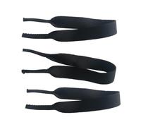 GRADENEVE Lot de 3 Cordons Élastiques en Néoprène pour Lunettes de Sport et Lunettes de Soleil, Confortable et Doux, Natation Cyclisme