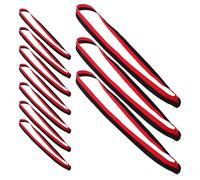 GRADENEVE Lot de 30 Rubans de Médaille en Polyester Clip Pression, Compatibles Universels pour Événements et Conférences, Maintien Sécurisé des Médailles