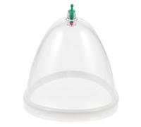 GRADENEVE Outil de Ventouses en Abs Blanc pour Massage du Dos Pompe sous Vide, Améliore la Circulation Sanguine, Fonctionnement Pratique pour Thérapie Corporelle