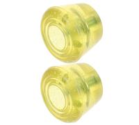 GRADENEVE Patins Stopper pour Roller Skates, Lot de 1 Set de Set, PU Jaune