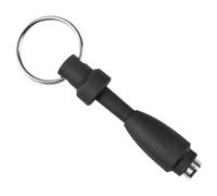 GRADENEVE Perforatrice à Cigares Portable en Silicone et Acier Inoxydable Outil Compact pour Créer un Petit Trou le Capuchon du Cigare Accessoire pour Amateurs