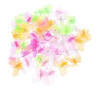 GRADENEVE Pinces en Plastique pour Plantes Grimpantes Lot de 50 Clips de Support Polyvalents Couleur Aléatoire pour Orchidées pour Soin des Plantes en Intérieur