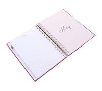 GRADENEVE Planificateur Mensuel Bloc-notes Agenda de Bureau A5 en Papier, Pages Séparées, Reliure Spirale, Léger, Liste de Tâches, pour Étudiants et Usage Quotidien