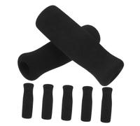 GRADENEVE Poignée pour Déambulateur pour Déambulateurs et Fauteuils Roulants , Intérieur 7 Pièces Manchon de Poignée pour Canne , Nbr Noir , Antidérapant , Réutilisable , Anti-humidité